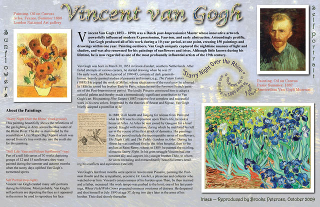 van gogh poster