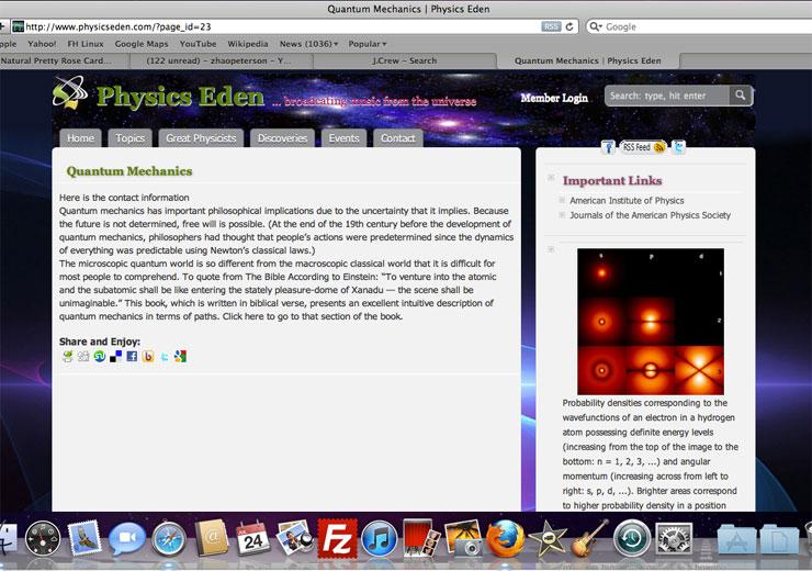 physics eden wordpress blog