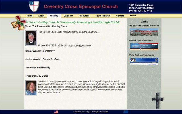 Coventry Cross Church Nevada Site Design  3