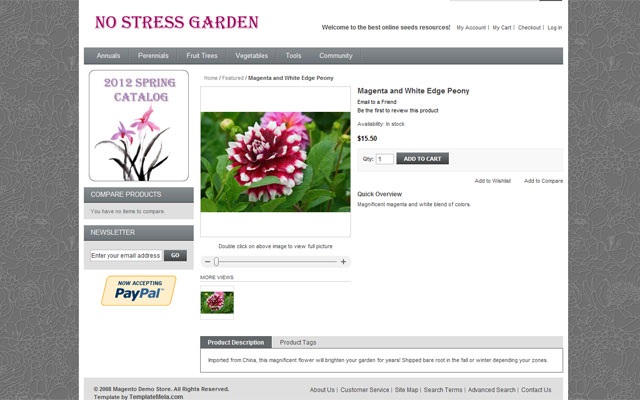 e-commerce site no stress garden design2